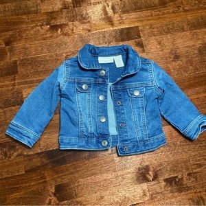 Baby Girl Jean Jacket Size 3-6 Month